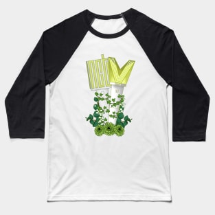 NCT 127/ NCT and WayV Floral Lightstick kpop Baseball T-Shirt